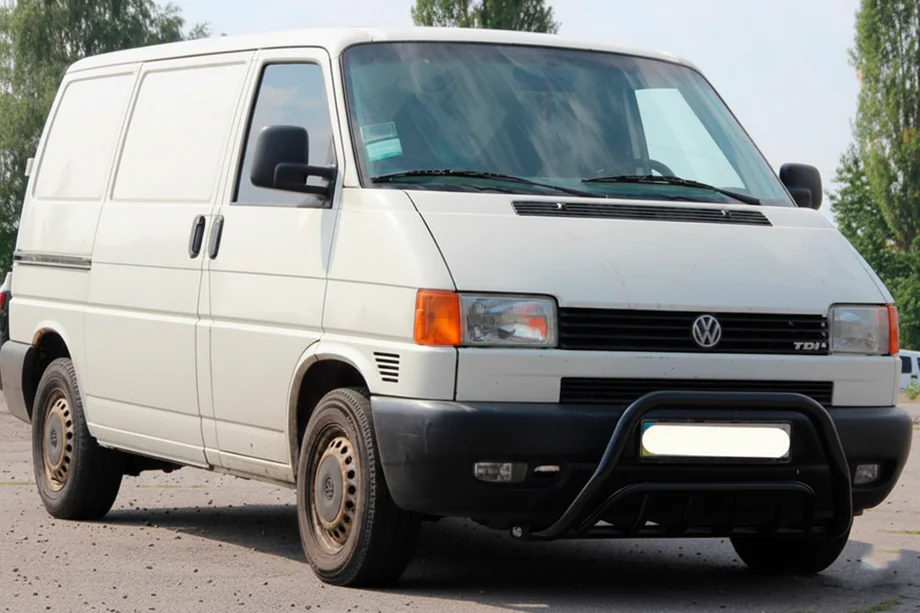 Volkswagen T4 Caravelle/Multivan 1990–2003 Karjapuskuri WT002 Black (ruostumaton teräs) Image