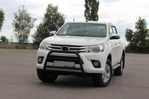 Toyota Hilux 2015– Etusuojakaari WT010 Black (ruostumaton teräs) kuva 3