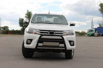 Toyota Hilux 2015– Etusuojakaari WT010 Black (ruostumaton teräs) kuva 2