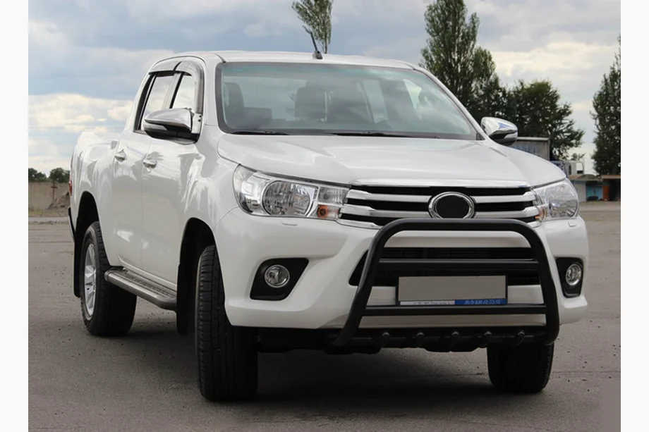 Toyota Hilux 2015– Etusuojakaari WT010 Black (ruostumaton teräs) Image