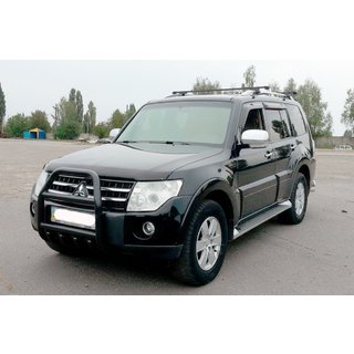 Karjapuskuri QT011 Black (ruostumaton teräs) Mitsubishi Pajero Wagon IV 2006–2021 kuva 2