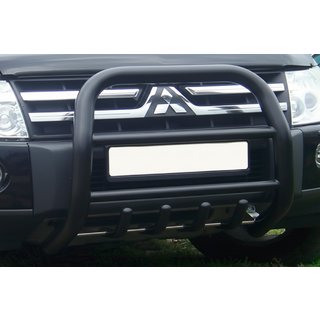Karjapuskuri QT011 Black (ruostumaton teräs) Mitsubishi Pajero Wagon IV 2006–2021 kuva 3