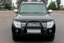 Mitsubishi Pajero Wagon III 1999–2006 Karjapuskuri QT007 Black (ruostumaton teräs) kuva 3