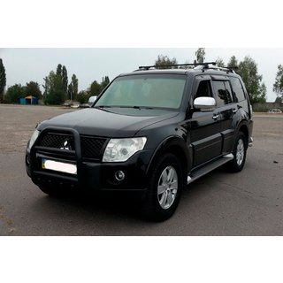 Karjapuskuri QT007 Black (ruostumaton teräs) Mitsubishi Pajero Wagon III 1999–2006 kuva 2