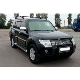 Karjapuskuri QT007 Black (ruostumaton teräs) Mitsubishi Pajero Wagon III 1999–2006 kuva 1