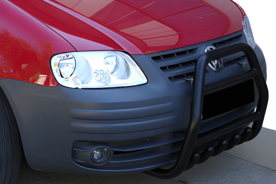 Volkswagen Caddy 2004–2010 Puskurirauta QT007 Black (ruostumaton teräs) Kuva 1