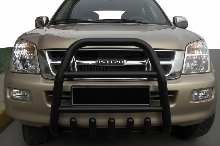 Isuzu D-Max 2011–2019 Etusuojakaari QT007 Black (ruostumaton teräs) Image
