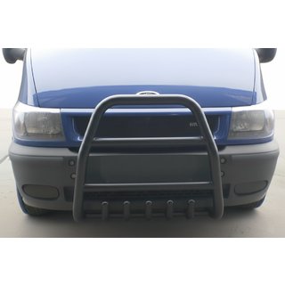Keulaputki QT007 Black (2000-2006, ruostumaton teräs) Ford Transit 2000–2014