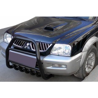 Karjapuskuri QT007 Black (ruostumaton teräs) Mitsubishi L200 1996–2006