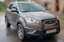 SsangYong Korando 2010–2019 Karjapuskuri F1-40 Black (ruostumaton teräs) kuva 1