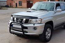 Nissan Patrol Y61 1997–2011 Puskurirauta QT007 Black (ruostumaton teräs) kuva 2