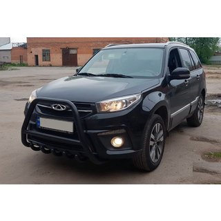 Karjapuskuri WT009 Black (ruostumaton teräs) Chery Tiggo 3 2005– kuva 3
