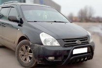 Kia Carnival 2002–2013 Etukaari WT002 Black (2006-2013, ruostumaton teräs) kuva 2