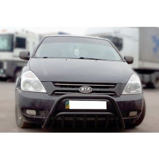Etukaari WT002 Black (2006-2013, ruostumaton teräs) Kia Carnival 2002–2013 kuva 1