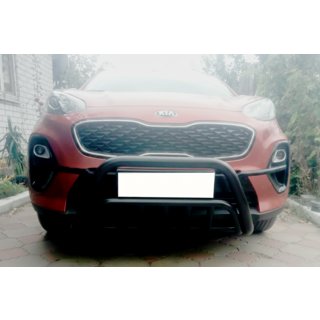 Etuputki WT002 Black (ruostumaton teräs) Kia Sportage 2015–2021