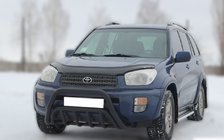 Toyota Rav 4 2001–2005 Etuputki WT002 Black (ruostumaton teräs) kuva 2