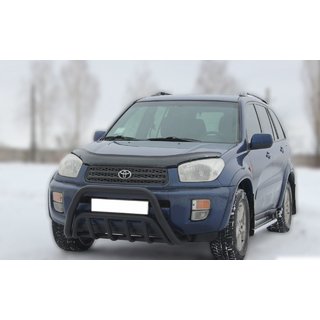 Etuputki WT002 Black (ruostumaton teräs) Toyota Rav 4 2001–2005 kuva 2