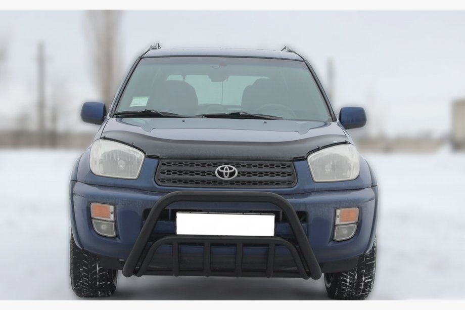 Toyota Rav 4 2001–2005 Etuputki WT002 Black (ruostumaton teräs) Image