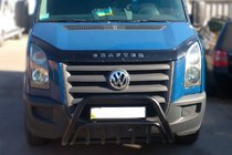 Volkswagen Crafter 2006–2016 Etuputki WT002 Black (ruostumaton teräs) kuva 2