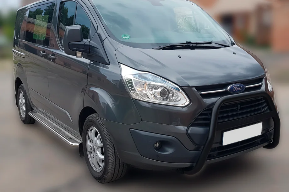 Ford Custom 2013–2022 Karjapuskuri WT006 F1-55 Black (ruostumaton teräs) Image