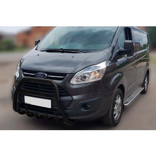 Keulaputki WT006 F1-56 Black (ruostumaton teräs) Ford Custom 2013–2022