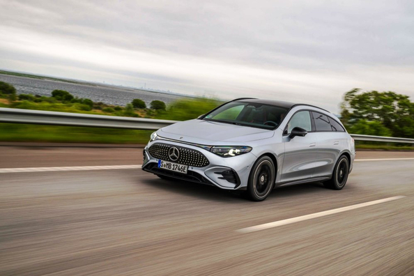 Mercedes-Benz CLA Shooting Brake 2026 -koeajo: sähköinen farmari coupé-tyyliin