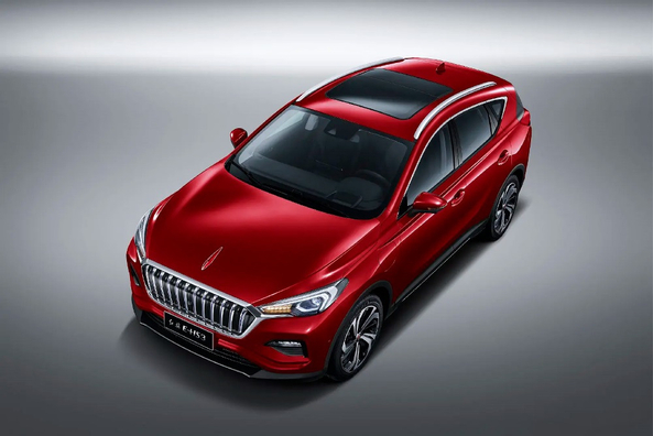 Hongqi E-HS3 -koeajo: Kompakti sähköcrossover nelivedolla