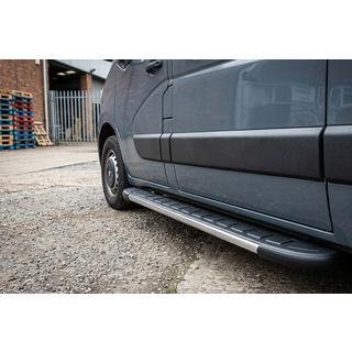 Duru sivuastinlaudat (2 kpl, alumiini) Opel Movano 2010–2021 kuva 1