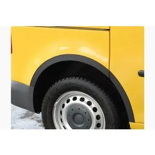 Pyöränkaarilistat (HB, 4 kpl, mustat) Opel Astra H 2004–2013 kuva 1