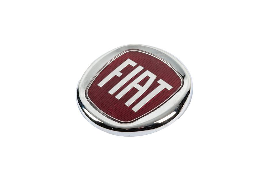 Fiat Embleemi (punainen, kiinnikkeellä) Kuva 2