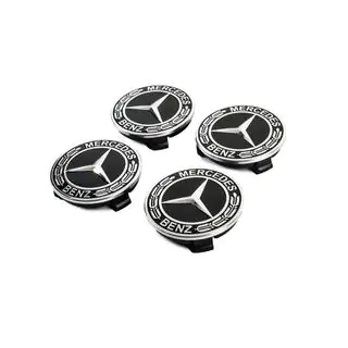 Vanteen keskikapselit 71/75 mm ilman rengasta (4 kpl, musta V5) kuva 2