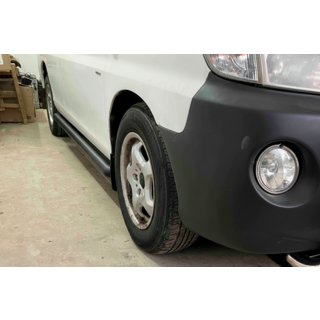 Sivutuubit BB002 Black (2 kpl, ruostumaton teräs) Hyundai H200, H1, Starex 1998–2007 kuva 1