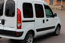 Renault Kangoo 1998–2008 Sivupalkit Black (2 kpl, ruostumaton teräs) kuva 3