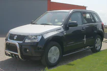 Suzuki Grand Vitara 2005–2017 Sivuputket Black (2 kpl, ruostumaton teräs) kuva 2