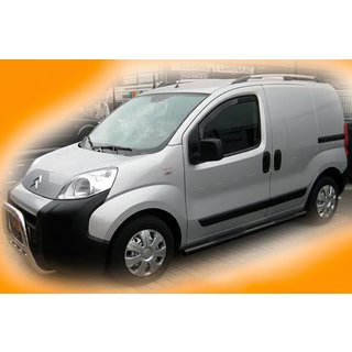 Sivutuet Ø70 Black (2 kpl, ruostumaton teräs) Fiat Fiorino/Qubo 2008–2024 kuva 2