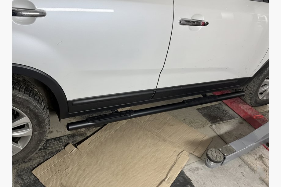 Kia Sorento II XM 2009–2014 Sivuputket Black (2 kpl, ruostumaton teräs) Image