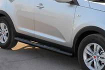 Kia Sportage 2010–2015 Sivupalkit Black (2 kpl, ruostumaton teräs) kuva 2