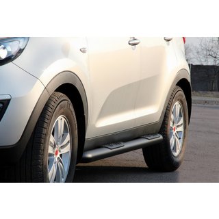 Sivupalkit Black (2 kpl, ruostumaton teräs) Kia Sportage 2010–2015 kuva 1