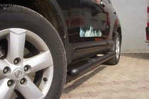 Nissan Qashqai 2010–2014 Sivupalkit Black (2 kpl, ruostumaton teräs) kuva 6
