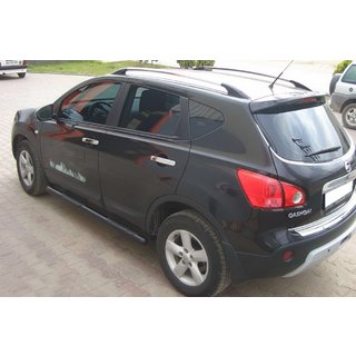 Sivupalkit Black (2 kpl, ruostumaton teräs) Nissan Qashqai 2010–2014 kuva 4