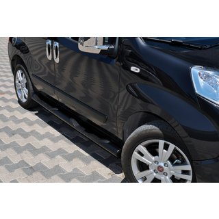 Sivuputket Black (2 kpl, ruostumaton teräs) Peugeot Bipper 2008–2017 kuva 3
