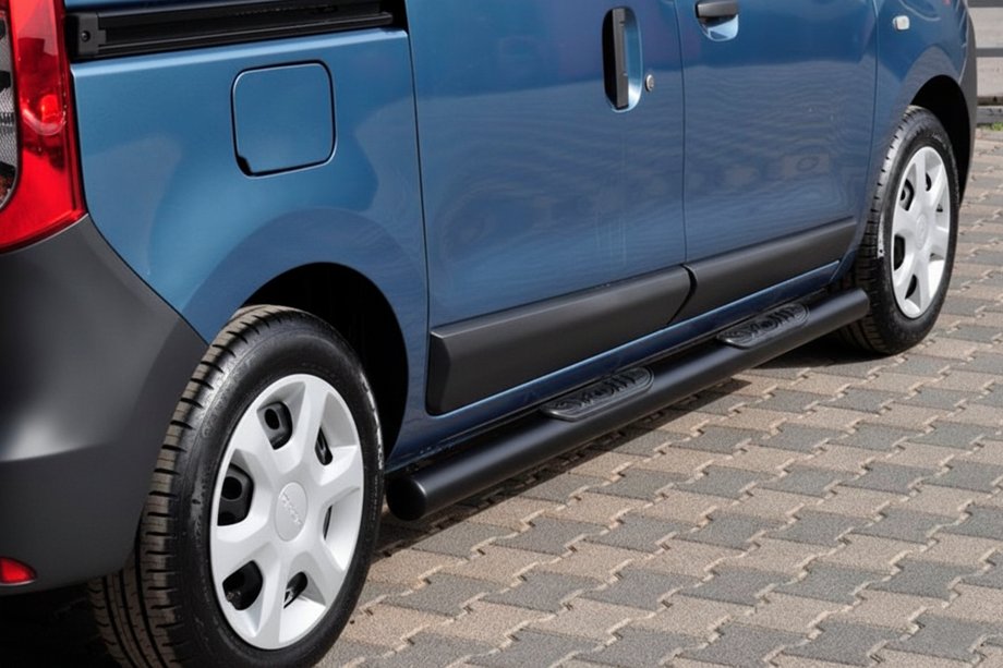 Dacia Dokker 2013–2022 Sivuputket Black (2 kpl, ruostumaton teräs) Image