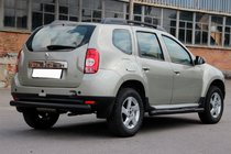 Dacia Duster 2008–2018 Sivutuputket insertillä Black (2 kpl, ruostumaton teräs) kuva 3