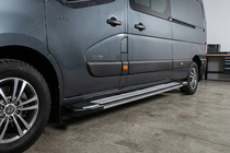 Opel Movano 2010–2021 Rainbow sivuporrassarja (2 kpl, alumiini) kuva 1