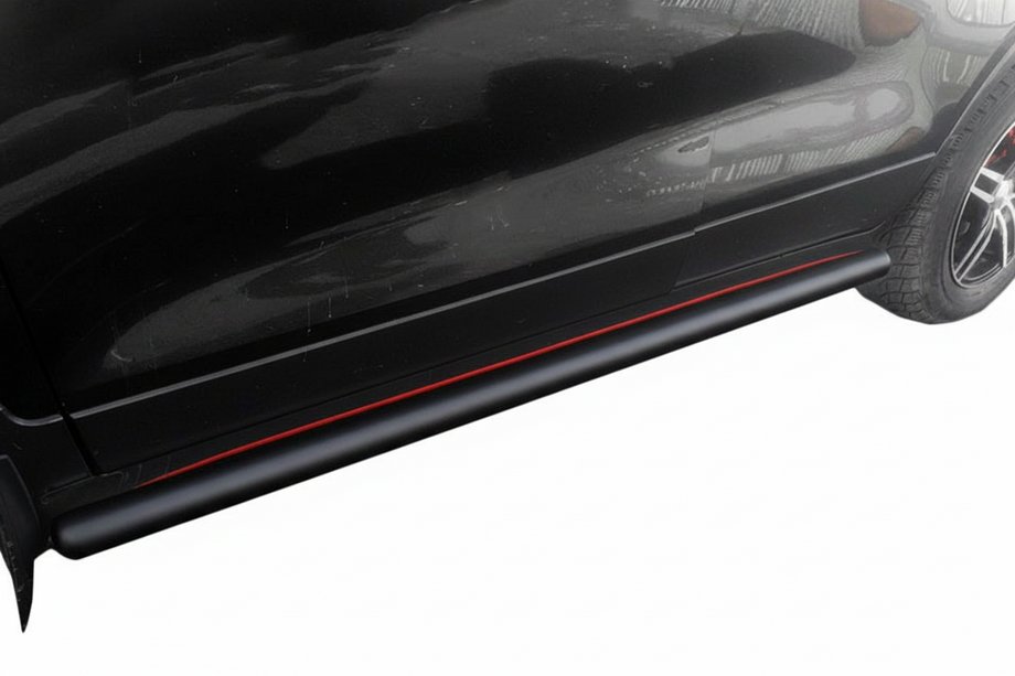 Chevrolet Trax 2012–2023 Sivuputket Black (2 kpl, ruostumaton teräs) Image