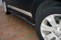 Mitsubishi Outlander 2012–2021 Sivuputket Black (2 kpl, ruostumaton teräs) kuva 1