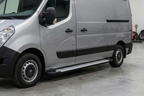 Opel Movano 2010–2021 Allmond-sivuastinlaudat (2 kpl, alumiini) kuva 1