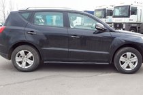 Geely Emgrand X7 2011– Sivuputket Black (2 kpl, ruostumaton teräs) kuva 2
