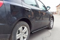 Geely Emgrand X7 2011– Sivuputket Black (2 kpl, ruostumaton teräs) kuva 3