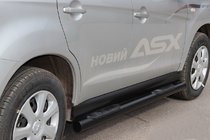 Mitsubishi ASX 2010–2023 Sivutangot BB002 Black (2 kpl, ruostumaton teräs) kuva 4